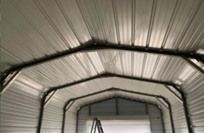 Metal Building Insulation Gallery - Pikeville Spray Foam Insulation